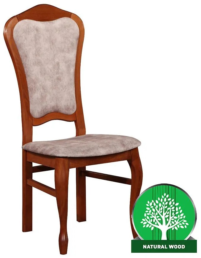 Stolička W35 svetlý orech livia 8