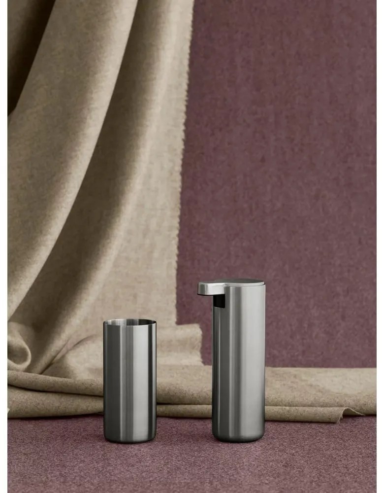 Dávkovač mydla z nehrdzavejúcej ocele v matne striebornej farbe 165 ml Modo – Blomus