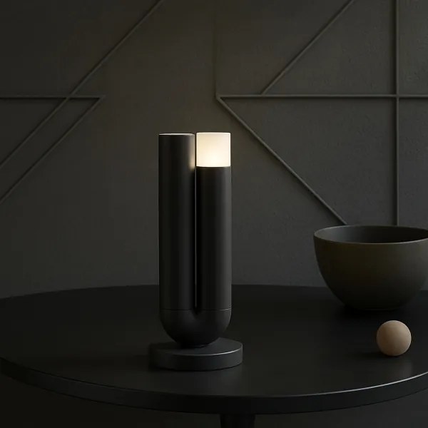 Brilliant - LED stmievateľná nabíjateľná dotyková stolná lampa SAYU LED/2,5W/5V 2700K IP44 čierna