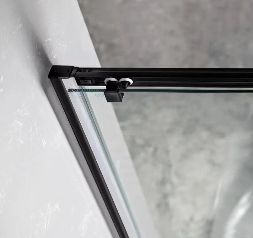 Gelco Gelco, SIGMA SIMPLY BLACK obdĺžniková sprchová zástena 1000x900 mm, L/P varianta, rohový vstup, GS2110BGS2190B