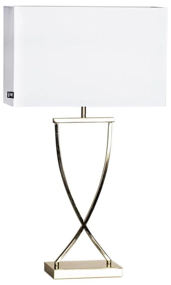 ByRydens 2829620-5000 - Stolná lampa OMEGA 1xE27/5W/230V biela/mosadz