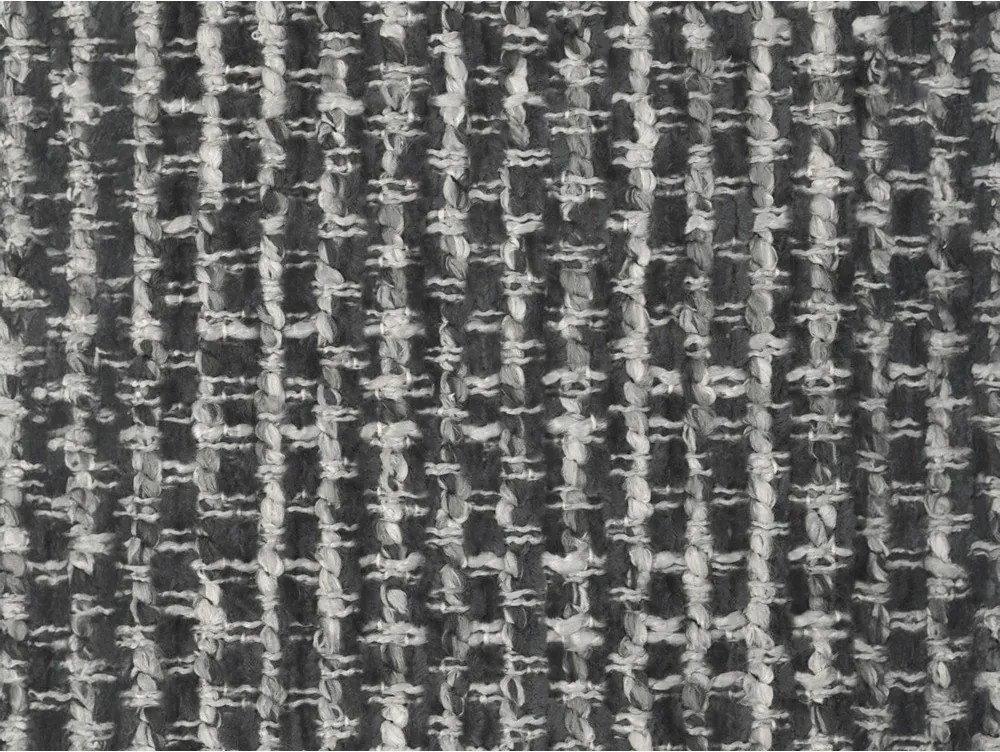 Tmavosivá ženilková podnožka Georgia – Micadoni