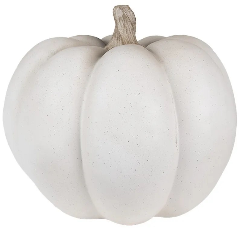Šedá antik dekorácia tekvice Pumpkin Carbassa - Ø 31*27 cm