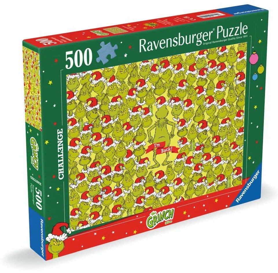 Challenge Puzzle: Grinch 500 dílků