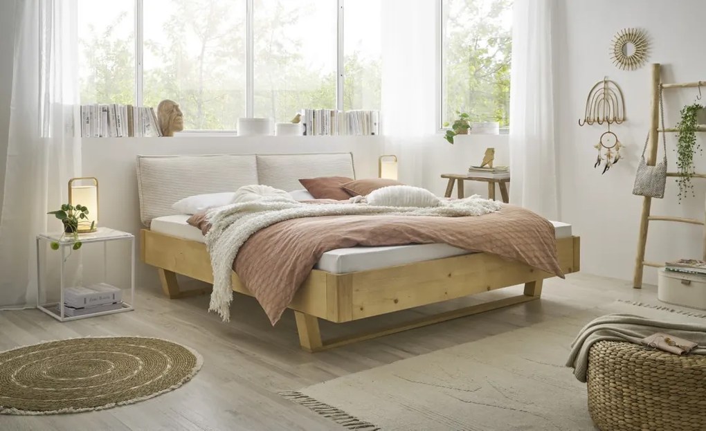 Posteľ z masívneho dreva Andria 180x200 cm, prírodný smrek