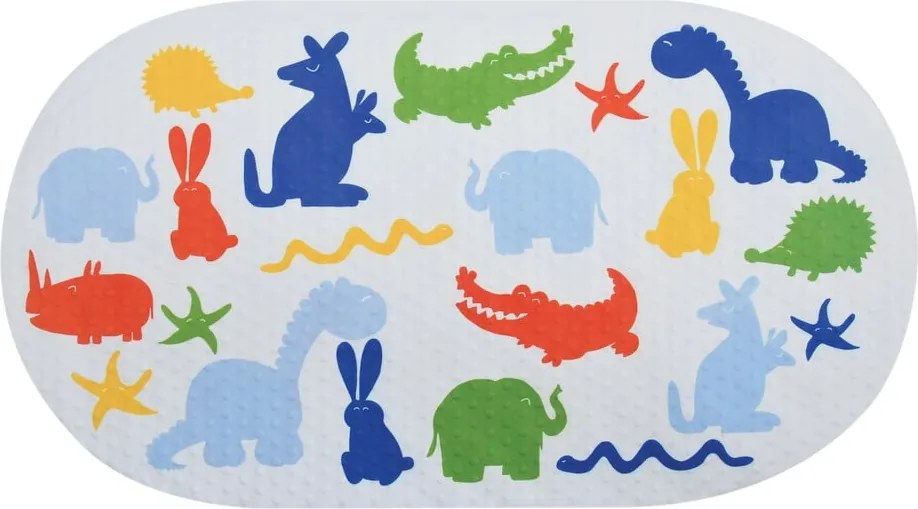 Detská protišmyková podložka do vane 39x69 cm Zoo – MSV