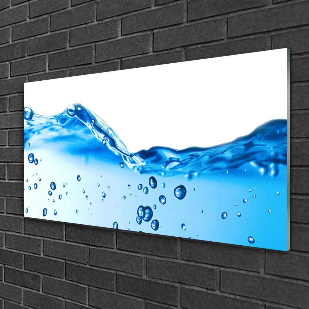 Skleneny obraz Voda umenie 120x60 cm