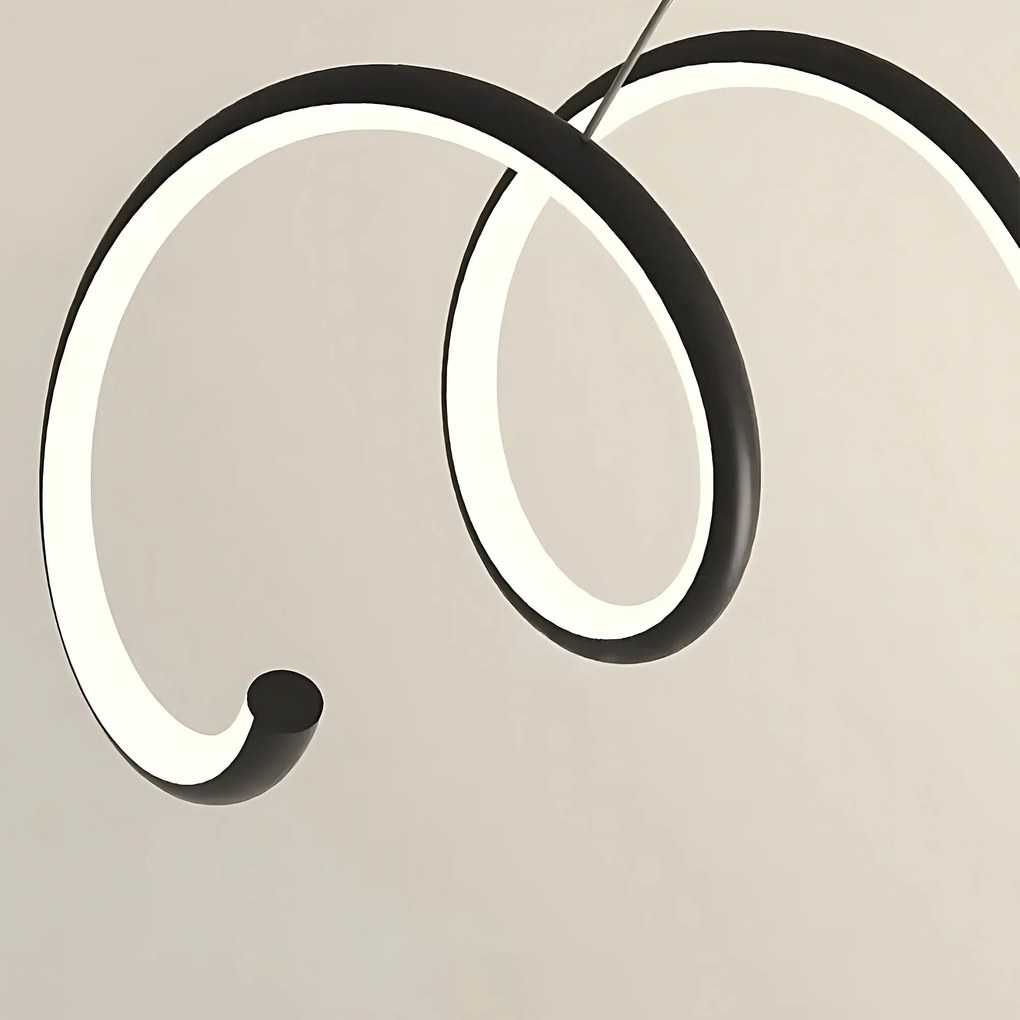 Toolight Toolight, LED závesné svietidlo 120cm, 36W, 3000K, LHJ030-CP, čierna, OSW-50013