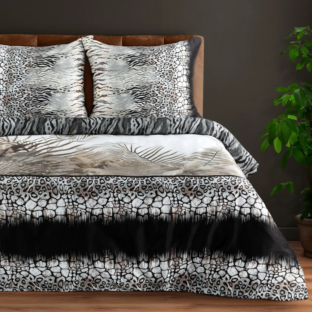 MAKOSATÉNOVÉ OBLIEČKY EVA MINGE EVA17 200X220 CM, 2 KS 70X80 CM VZOROVANÉ