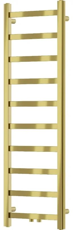 Mexen, kúpeľňový radiátor Mexen Bolt 1200 x 400 mm, 220 W, zlatý - W126-1200-400-00-50
