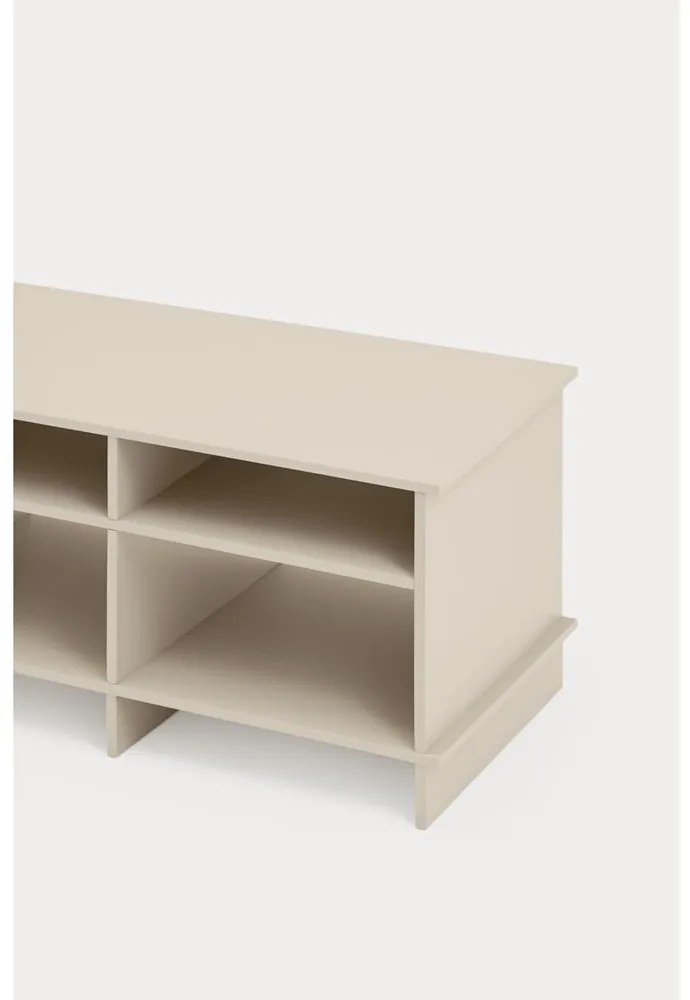 Krémový TV stolík 180x50x40 cm Inari – Teulat