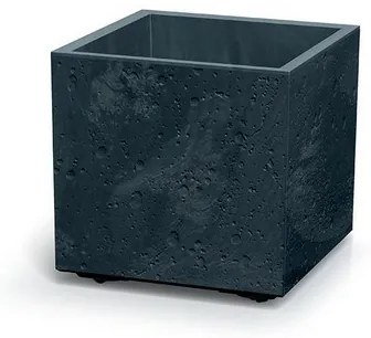 Kvetináč SIERRA SQUARE BETON EFFECT 38,5 cm ,antracit