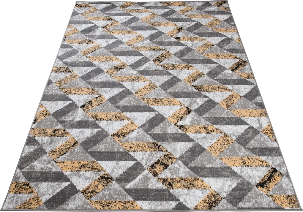 TA Koberec Q544C WHITE MAYA PP EYM Rozmer: 200x200 cm