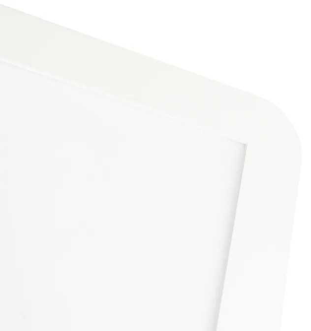 Strop biely 40 cm vrátane LED 3-stupňovej stmievateľnej IP44 - Steve