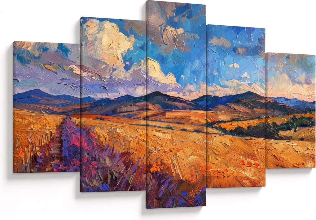 Obraz - Olejomaľba krajiny (150x105 cm)