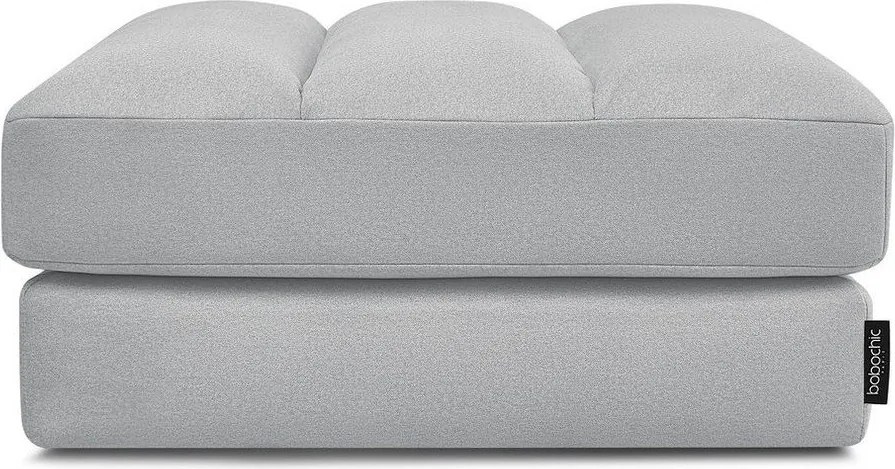 Svetlosivá zamatová podnožka Sierra – Bobochic Paris