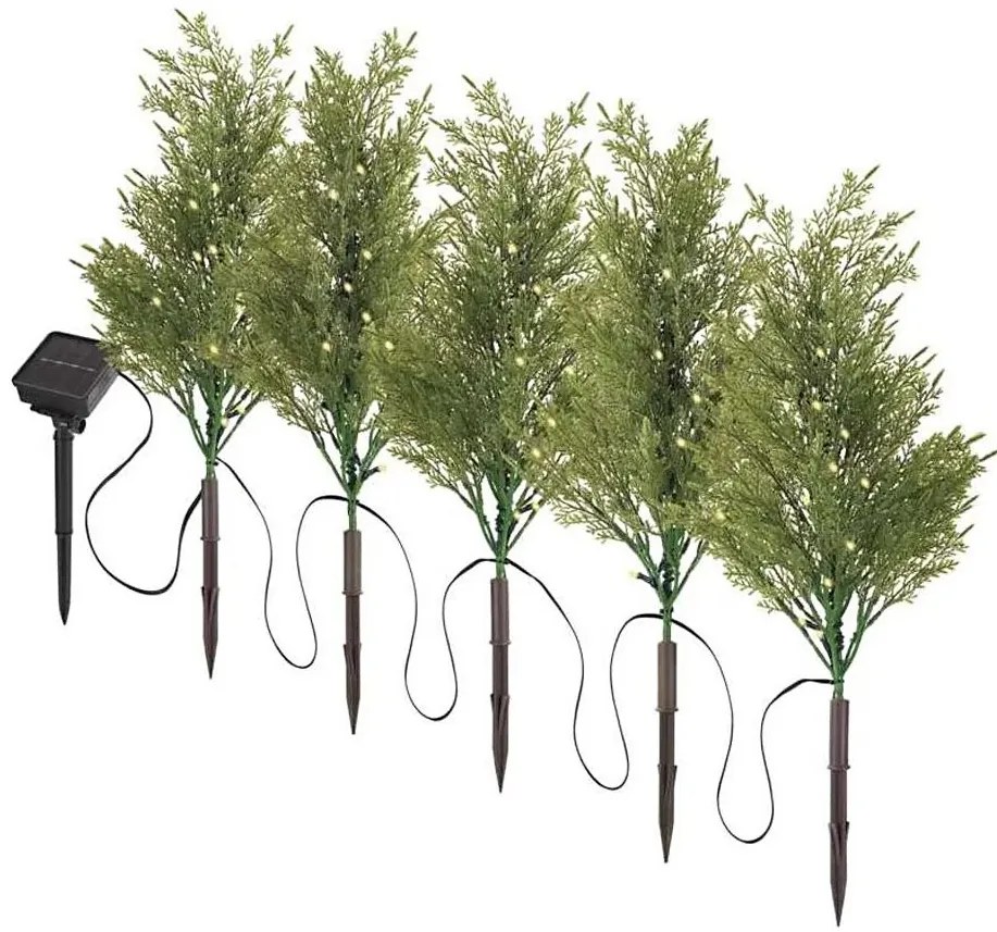 LED solárna dekorácia 50xLED/3W/1,2V 600 mAh IP44