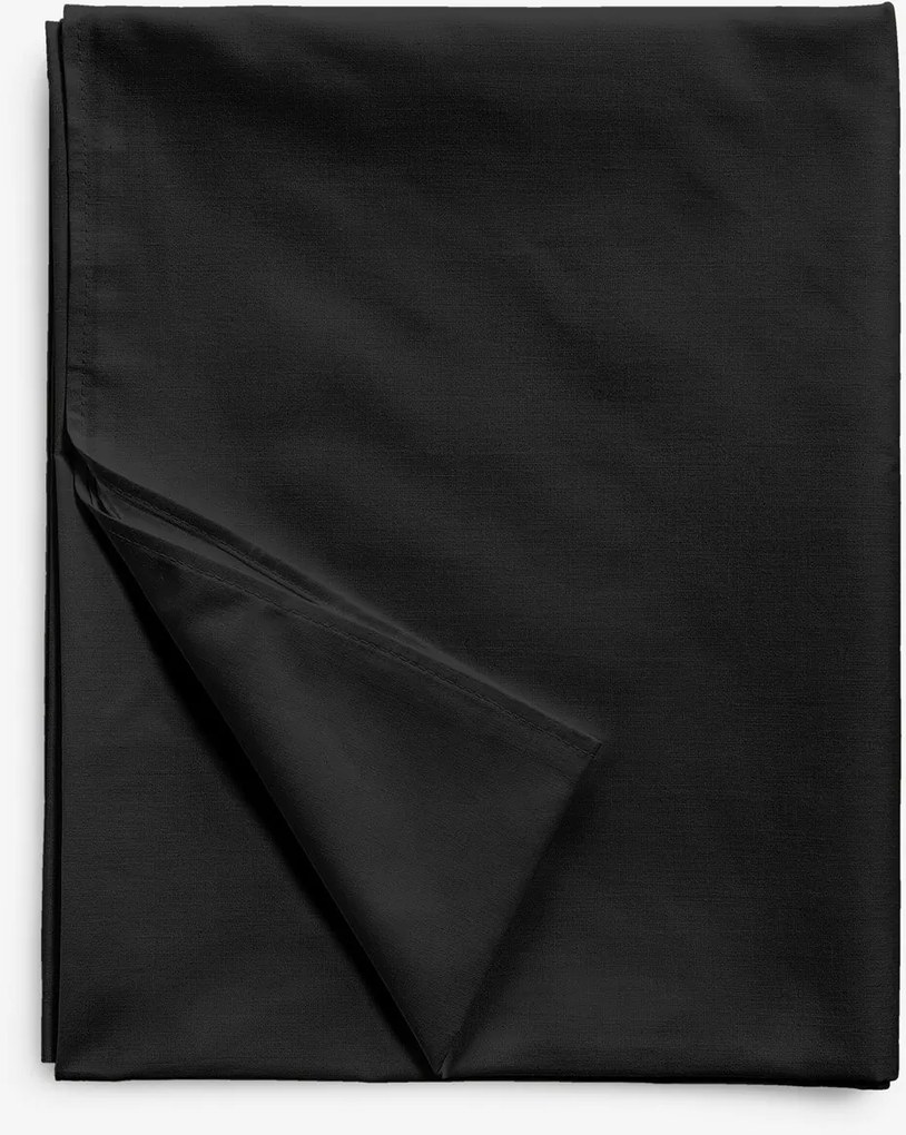 Goldea bavlnená plachta - čierna 220 x 260 cm