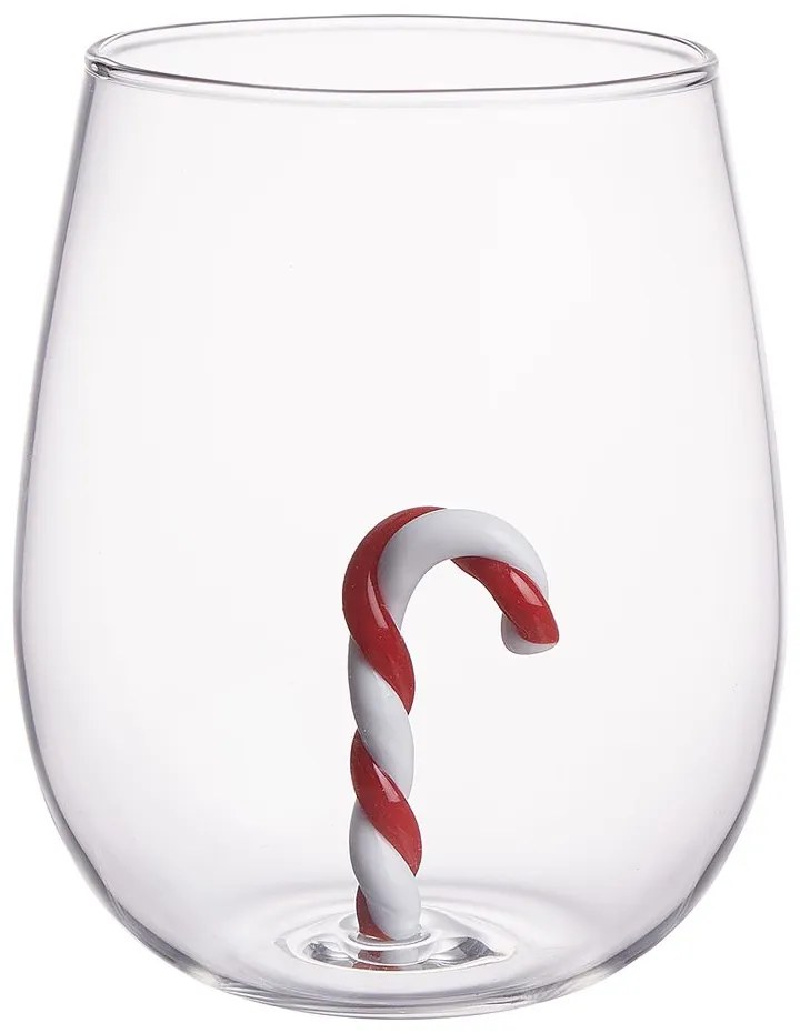 MERRY & JOY Pohár "Candy Cane" 450 ml