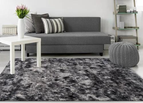 Koberce Breno Kusový koberec BOLERO 500/Graphite, sivá,80 x 150 cm