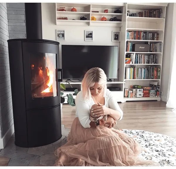 Kratki KOZA/AB/S/DR - Krbové oceľové kachle 8kW 150mm