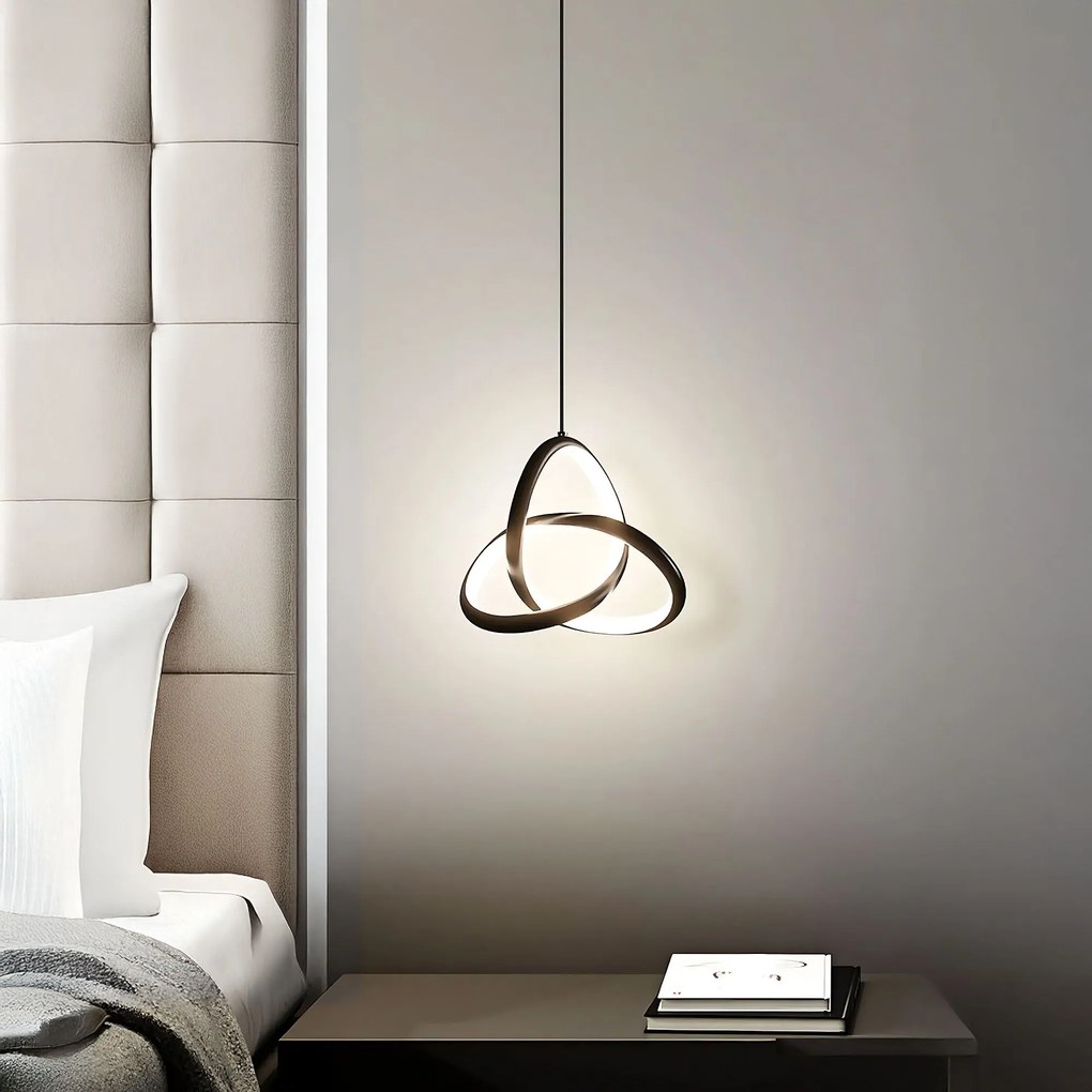 Toolight Toolight, LED stropné osvetlenie 13W, 4000K, APP1784-CP, čierna matná, OSW-08978