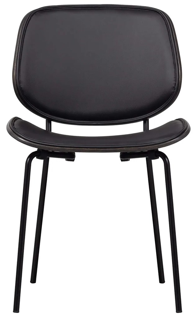 Jedálenská stolička kelosa čierna MUZZA