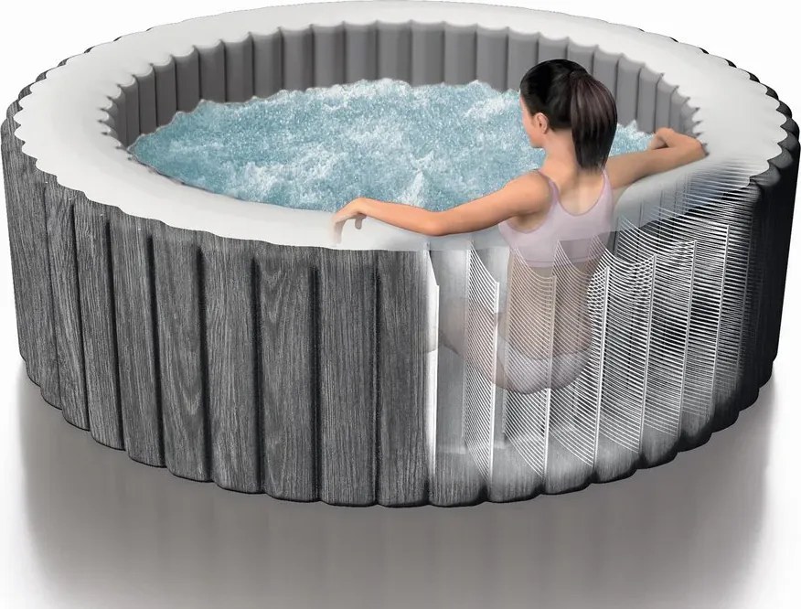 Intex | Vírivý bazén Pure Spa - Bubble Greywood Deluxe NP 6 | 11400316