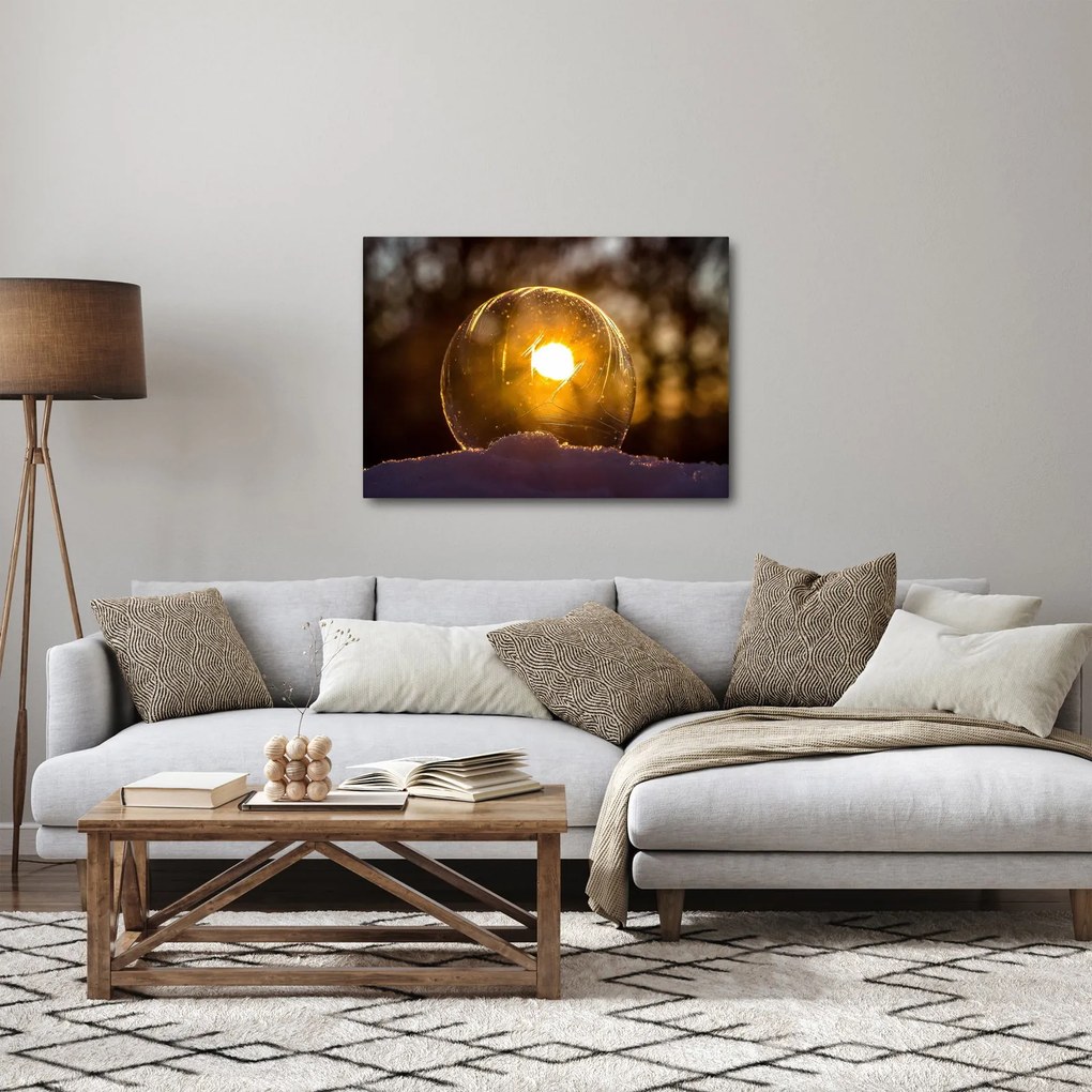 Obraz - Priehľadná bublina (70x50 cm)