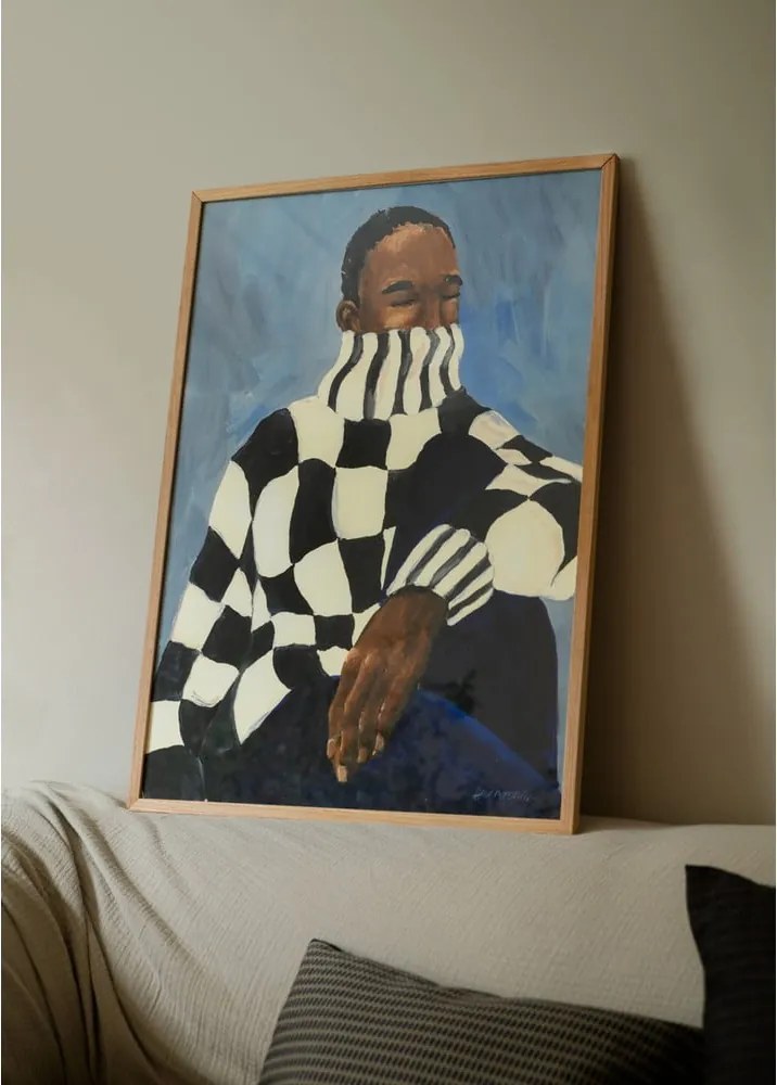 Plagát 50x70 cm Check – Hanna Peterson – The Poster Club