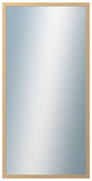 DANTIK - Zrkadlo v rámu, rozmer s rámom 50x100 cm z lišty KASSETTE jaseň (2860)