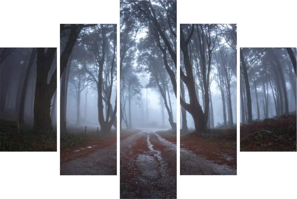 Obraz - Za daždivého dňa (150x105 cm)