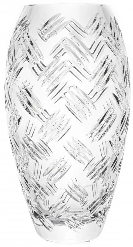 Křišťálová váza, INDUSTRY, Gold Crystal, 28 cm