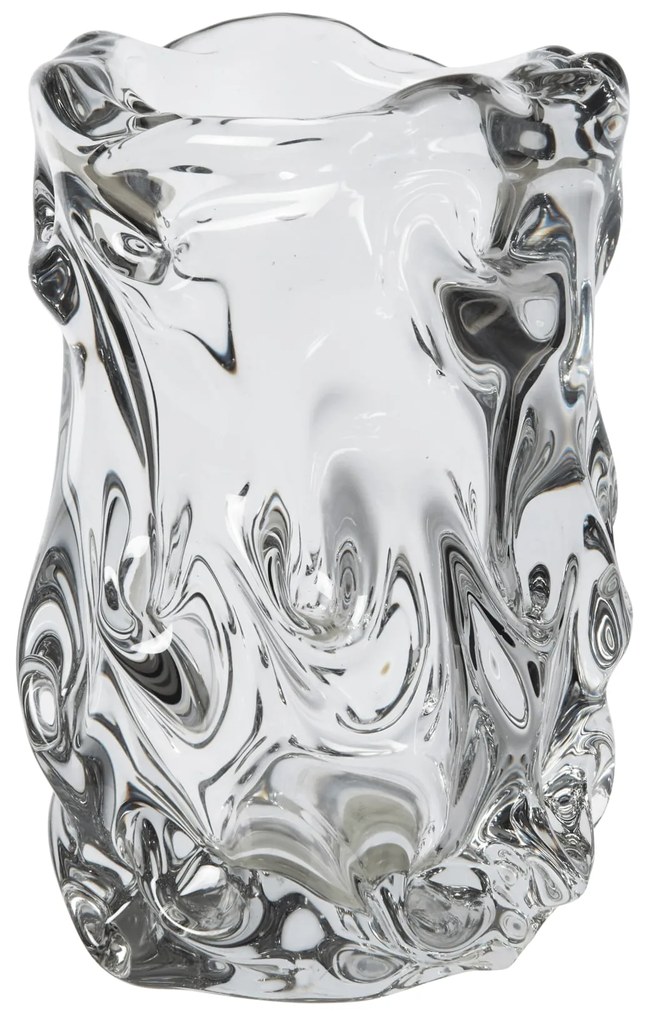 Ferm Living Sklenená váza Virelle Clear 24 cm