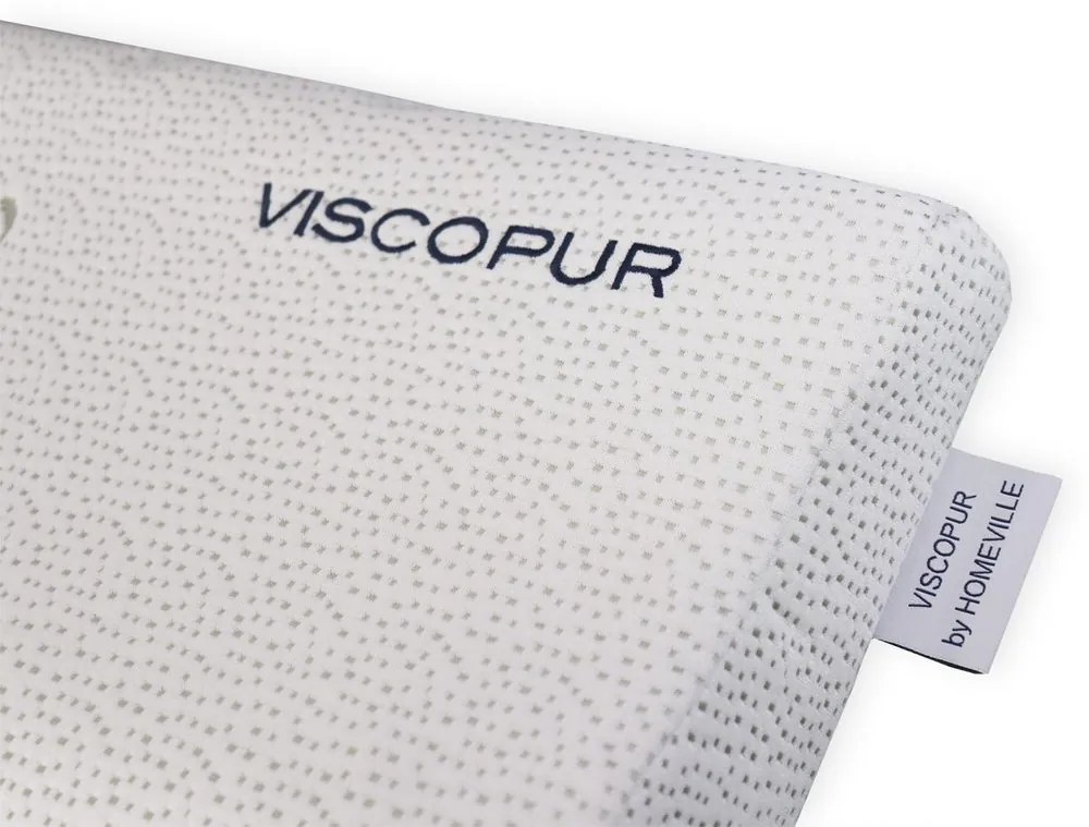 VISCOPUR Anatomický vankúš VISCOPUR® bamboo profilovaný - 30x50 cm | akce 1+1 (2ks)