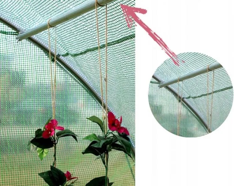 GARDEN LINE 3-segmentový fóliový záhradný tunel 3x2x2m s otváracími dverami TUN3941