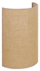 Duolla - Nástenné svietidlo YUTE 1xE27/15W/230V pr. 20 cm hnedá