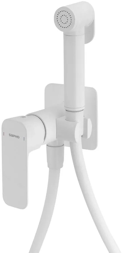 Sapho Sapho, SPY podomietková batéria s bidetovou spŕškou, biela matná, PY13/14