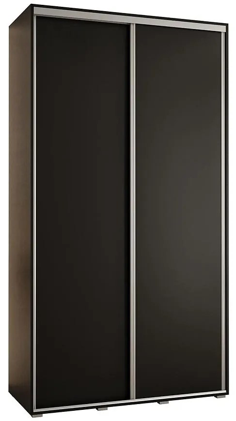 Skriňa 45 Canaris 1 130 čierna/silver