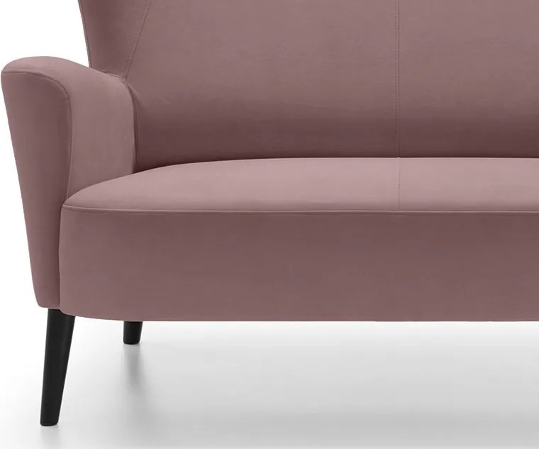 Dvojmiestna pohovka Next, staroružová látka