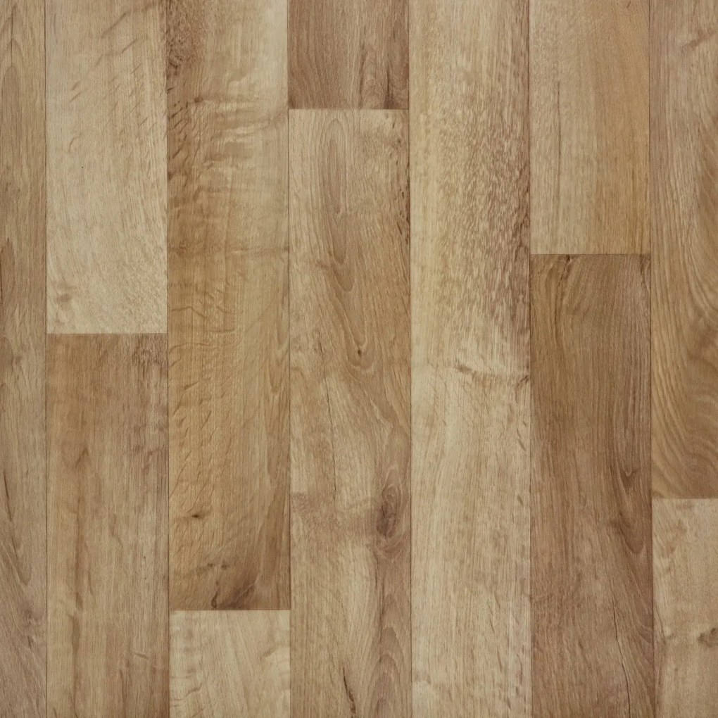 Spoltex, AKCIA: 120x245 cm PVC podlaha - lino Ontario Natural, šíře, hnedá, filc, chodba / predsieň