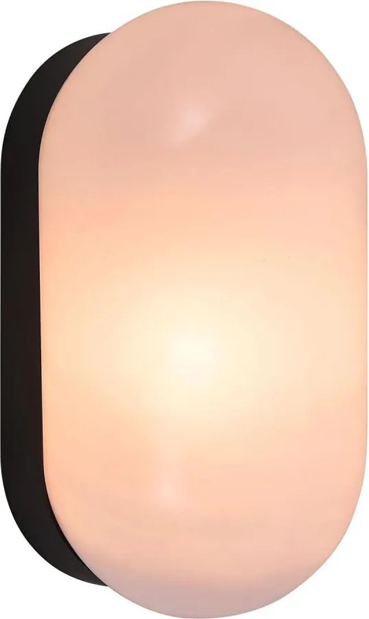 Nordlux - Kúpeľňové nástenné svietidlo FOAM 1xE27/55W/230V IP44 čierna