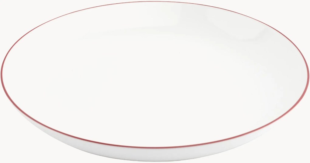 Porcelánové servírovacie misky Basic White, 6 ks