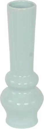 Autronic Keramická váza Peony, svetlomodrá