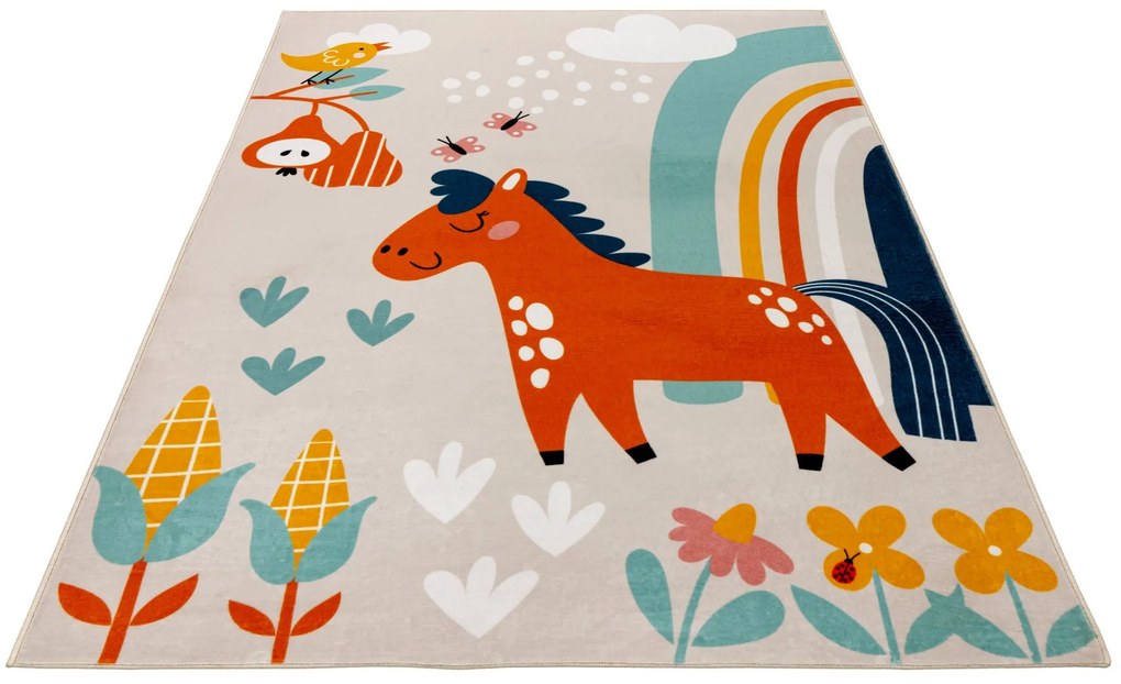 Detský kusový koberec Magic Kids ML 107 Prho, 160x230, viacfarebná, detská izba, Obsession