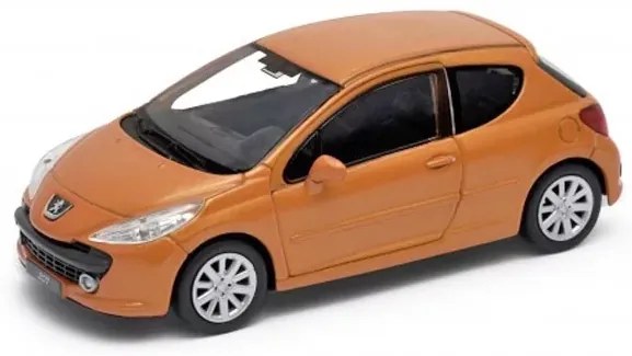 Welly Kovový model auta Peugeot 207
