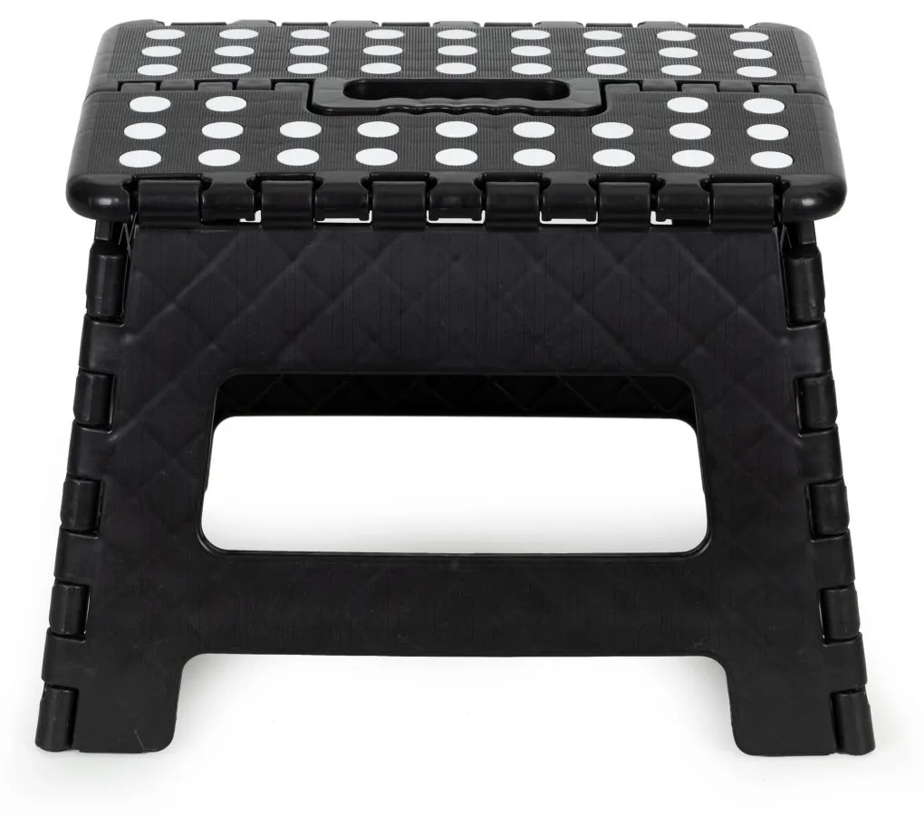 Skládacia stolička TABOR 22 cm čierna