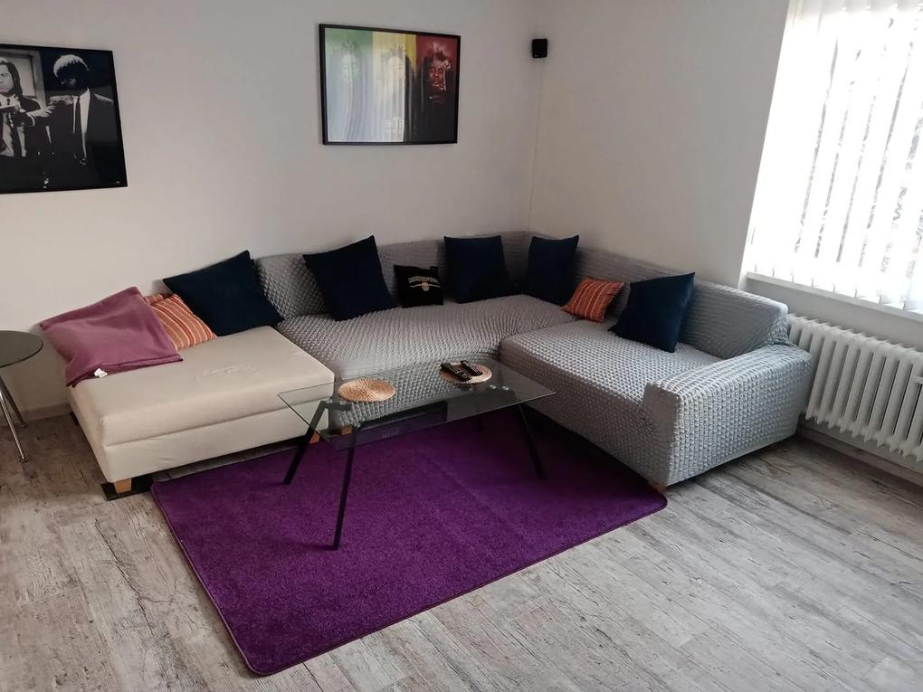 Hanse Home Collection koberce Kusový koberec Fancy 103005 Lila - fialový - 80x300 cm