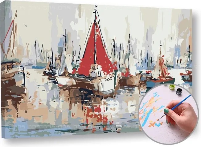 Maľovanie podľa čísel LODE – nízka náročnosť