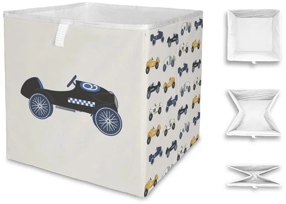 Látkový detský úložný box Ralley - Butter Kings